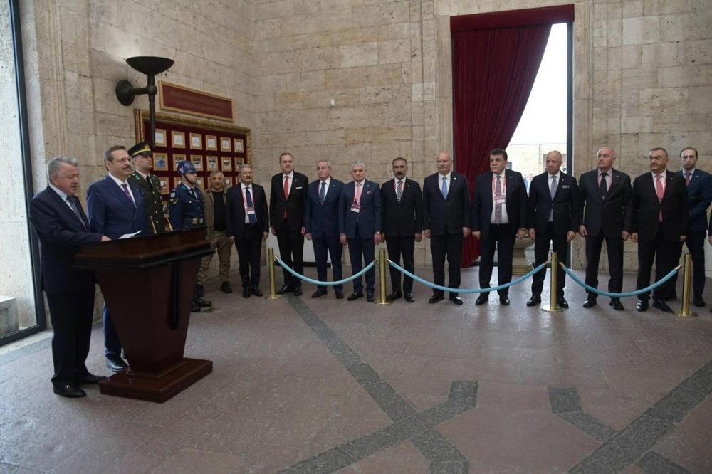 Anıtkabir Şeref Defteri İmzalama Töreni