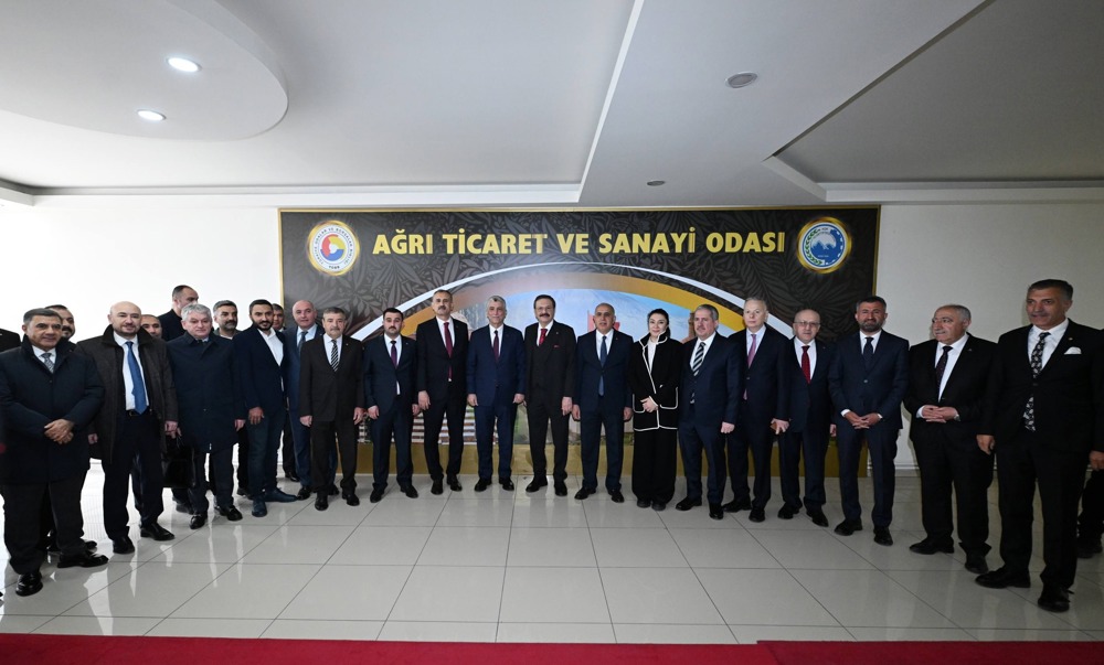 Başkanımız Cengiz Günay, Ağrı TSO Ziyaretine Katıldı
