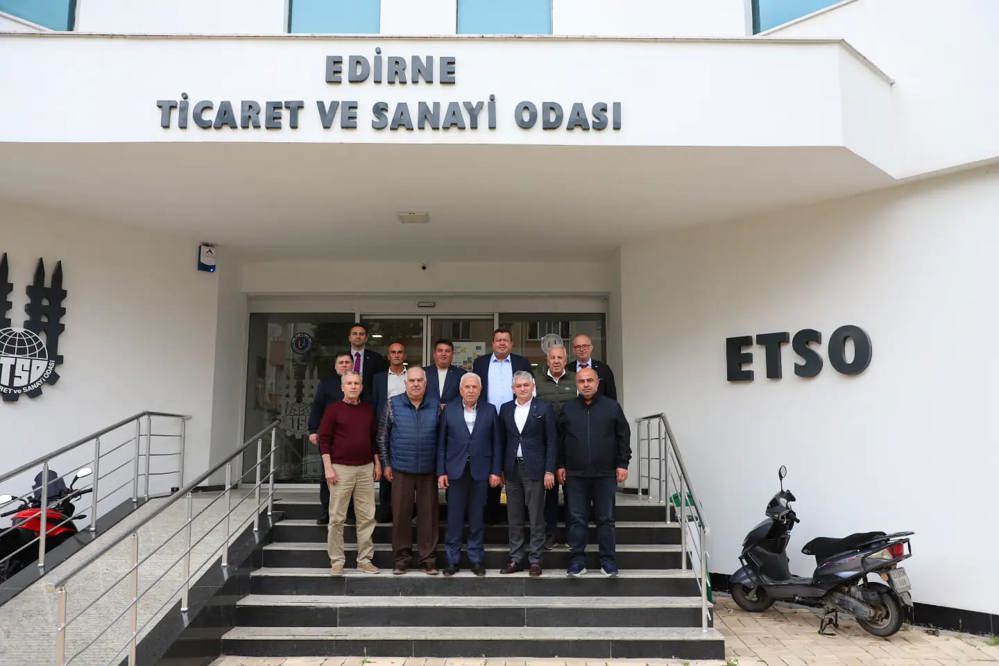 Başkanımız Cengiz Günay, Edirne TSO'yu Ziyaret Etti