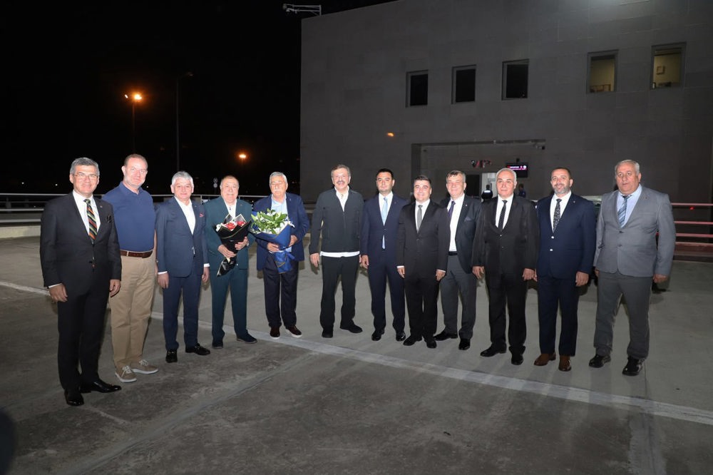 Başkanımız Cengiz Günay, TOBB Başkanımızı Çorlu Atatürk Havalimanı'nda Karşıladı