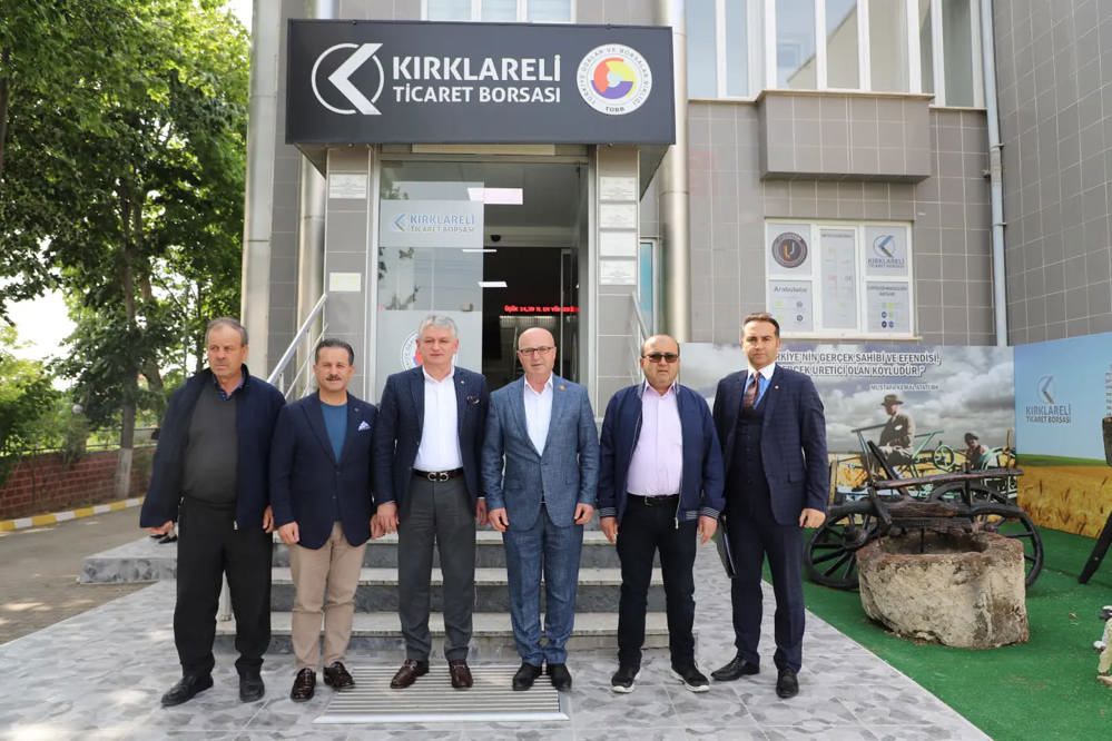 Başkanımız Cengiz Günay Kırklareli Temasları Kapsamında Kırklareli Ticaret Borsası 'nı Ziyaret Etti