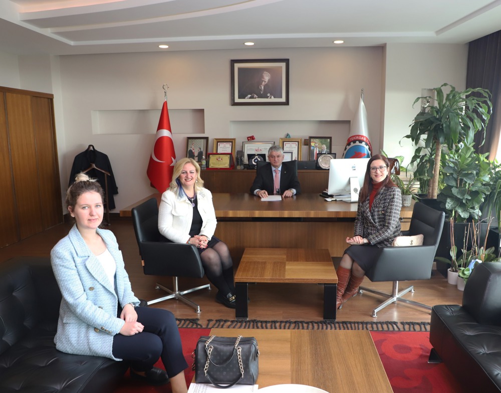 ERD Otelcilik Turizm Yatırım A.Ş - Tekirdağ Ramada Otel ve YAT Otel'den Başkanımız Cengiz Günay'a Ziyaret Gerçekleşti