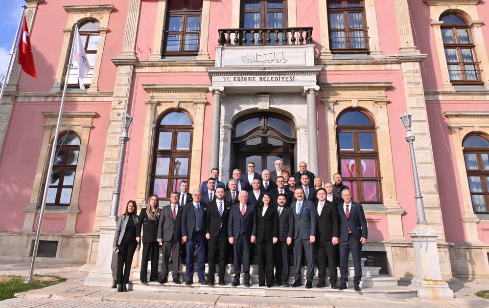 Edirne Belediye Başkanı Akın’a Ziyaret Gerçekleşti