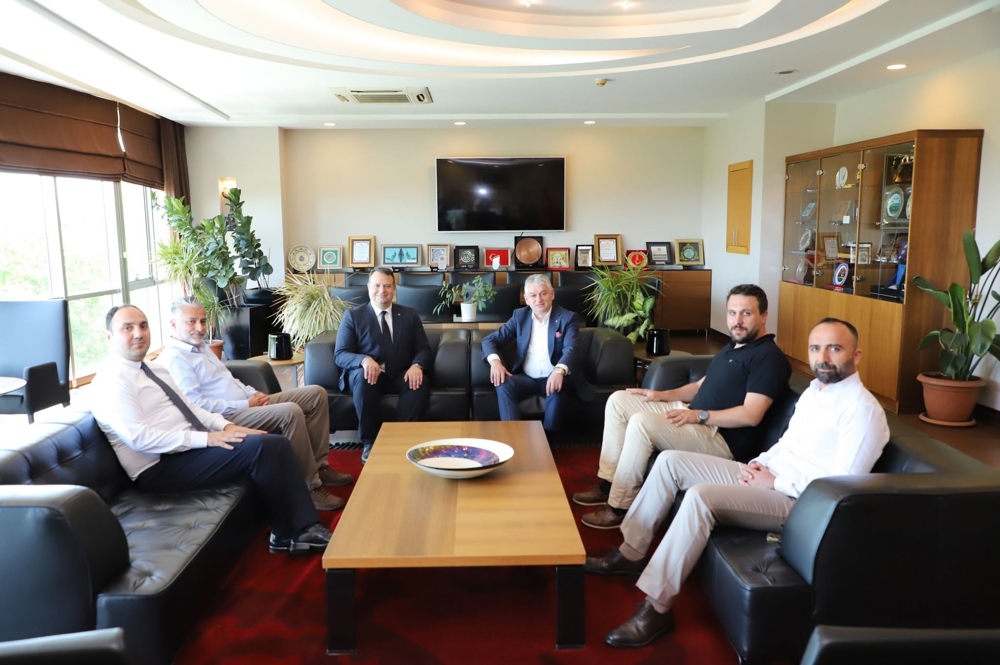 KOSGEB Başkan Yardımcısı Selim Serkan Ercan ve Beraberindeki Heyet, Başkanımız Cengiz Günay'ı Ziyaret Etti