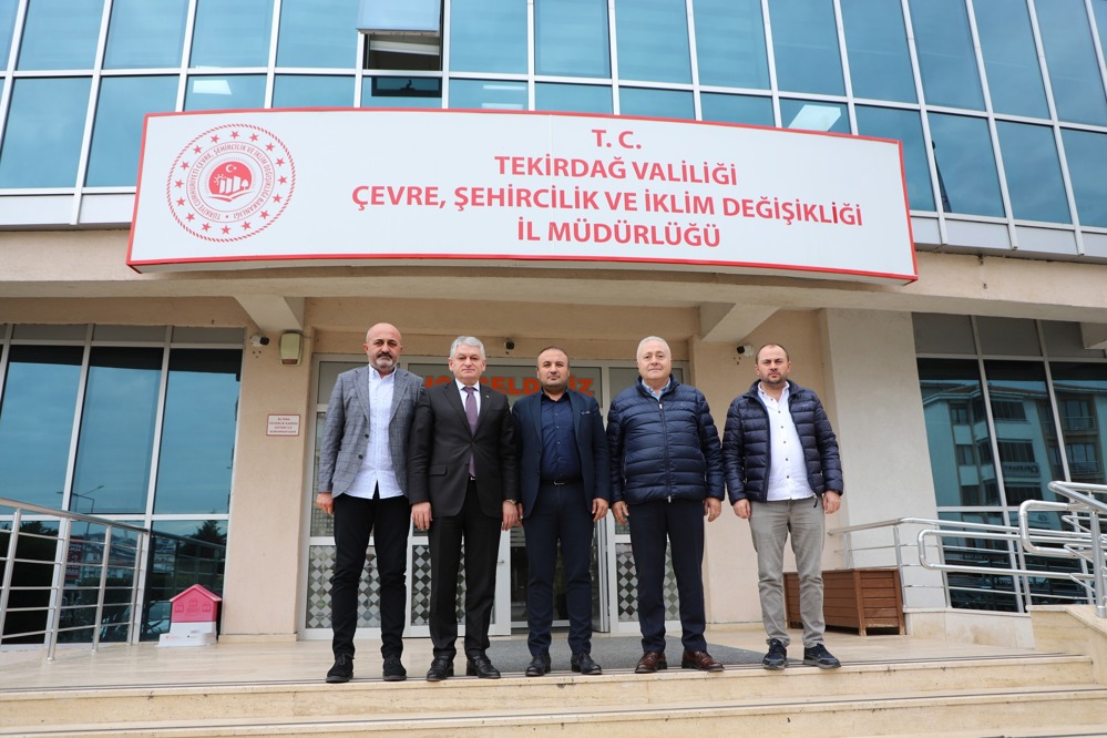 Kurumumuzdan Tekirdağ Çevre, Şehircilik ve İklim Değişikliği İl Müdürlüğü'nü Ziyaret Etti