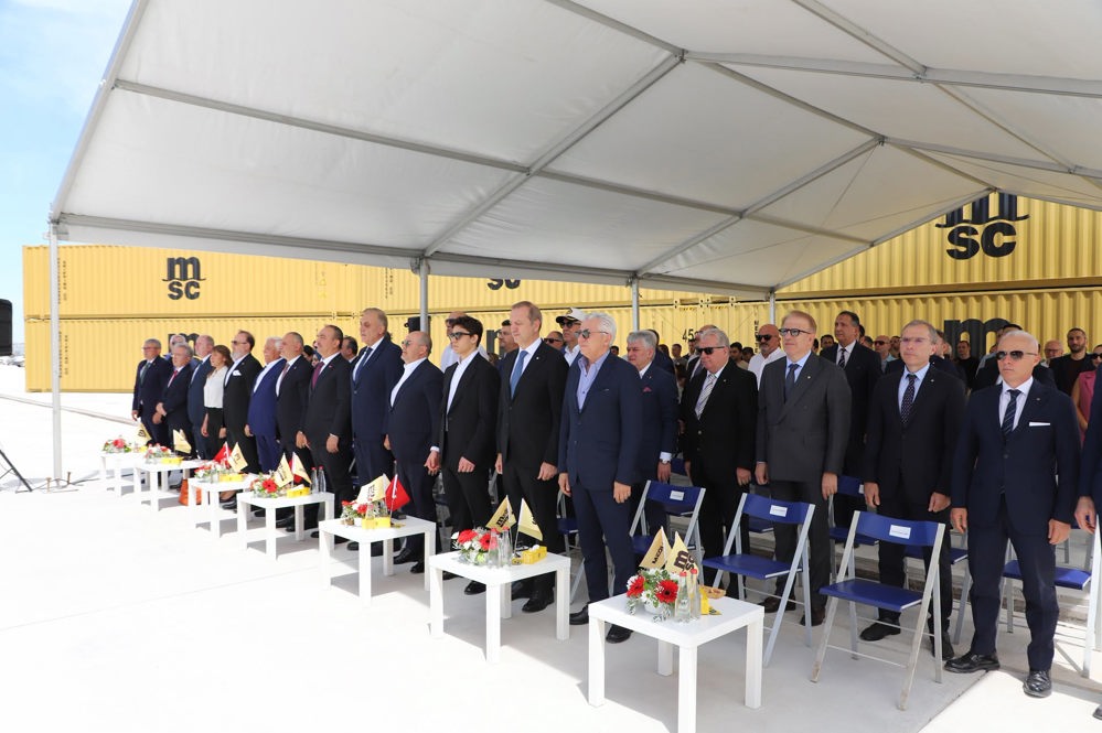 MED Antalya gemisinin bayrak çekme töreni ve Asyaport’un Türkiye’nin ilk “Yeşil Liman Sertifika Töreni