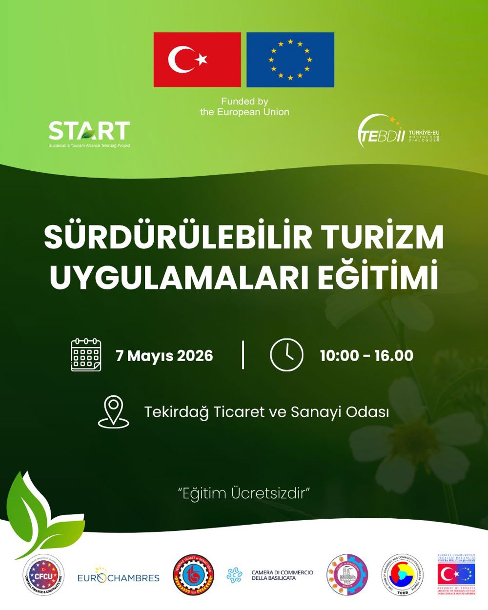 Sürdürülebilir Turizm Uygulamaları Eğitimi
