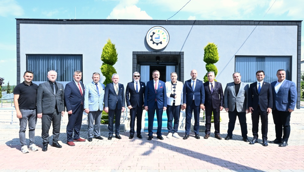 TOBB Başkanımız, UMAT Genel Kurulu Öncesinde Hayrabolu OSB'yi Ziyaret Etti 