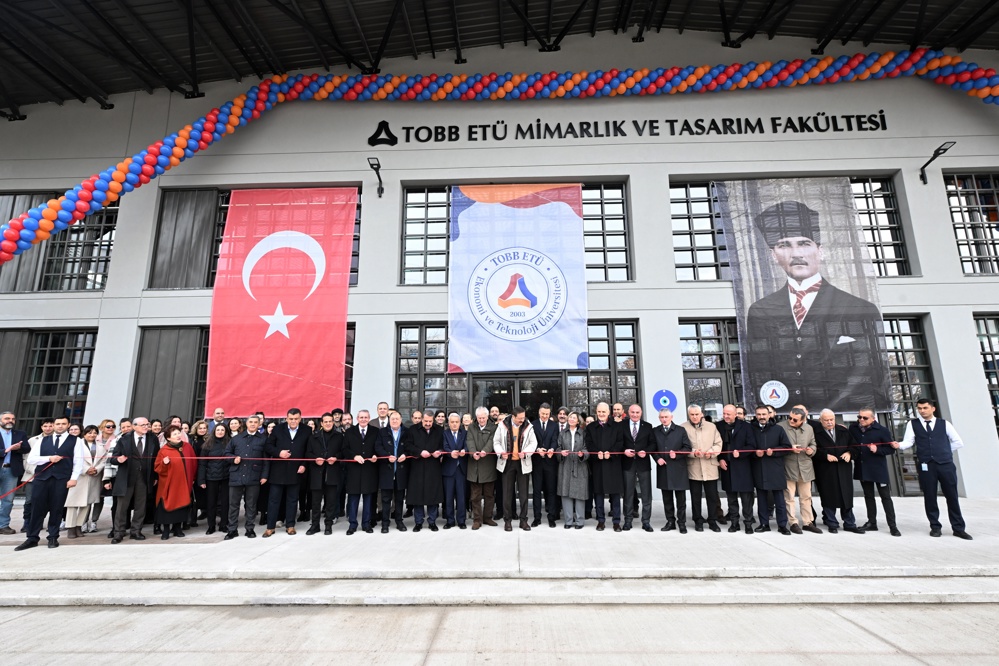 TOBB ETÜ Mimarlık ve Tasarım Fakültesi’nin Yeni Binası Açıldı