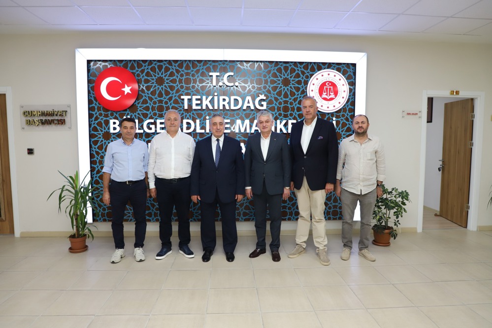 TTSO"dan Tekirdağ Bölge Adliye Mahkemesi Başsavcısı Sayın Ünal Bingül"e Ziyaret