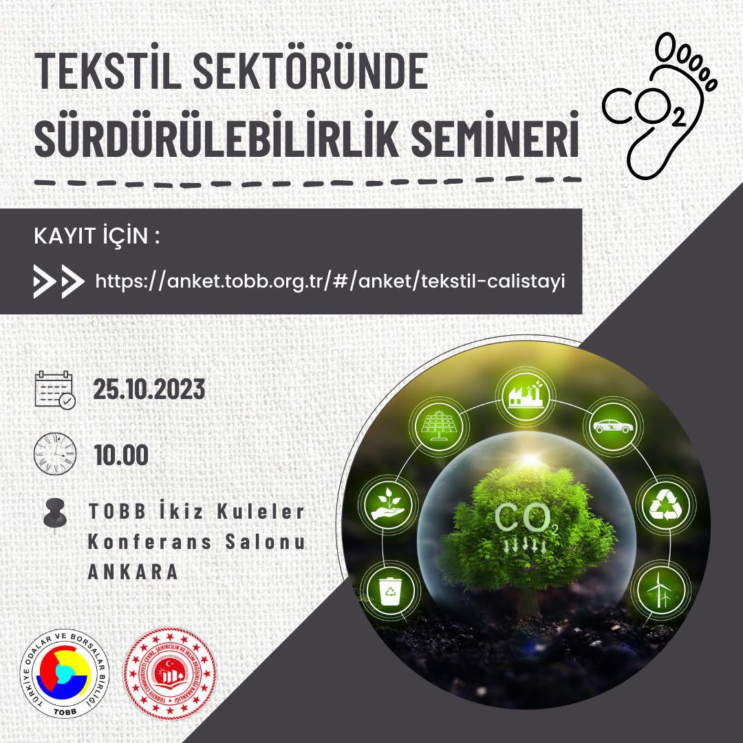 Tekstil Sektöründe Sürdürülebilirlik Semineri